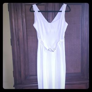 Cache White Dress Sz 8